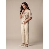 Sinsay Pamučna majica u boho stilu | shoptok.hr