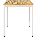  Stol za večeru u vrtu Bijela 70 x 68,5 x 75 cm | shoptok.hr