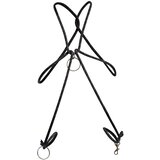DNGEON Cock Ring Rope Black Cene