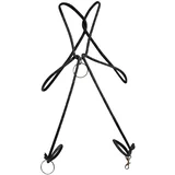 Cock Ring Rope Black