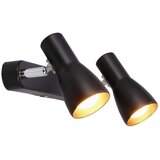 Candellux Lighting Mat crna stropna svjetiljka s metalnim sjenilom 36x6 cm Picardo – | shoptok.hr