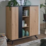 P & B VISOKA KOMODA, rjava | Shoptok.si