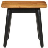  The Living Store Klubska mizica 45x45x40 cm trden mangov les in železo - Klubska Mizica, (21453387) | Shoptok.si
