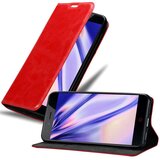 Cadorabo Ohišje, združljivo z ZTE Nubia Z11 MINI S v rdeče jabolko - Zaščitni ovitek z magnetnim zapiranjem, stoječo funkcijo in režo za kartice, (20550312) | Shoptok.si