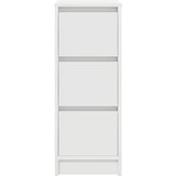  Komoda bijela 29,5x34x76 cm od konstruiranog drva | Eponuda.com
