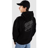 Santa Cruz Tonal Opus Dot Stripe Pulover s kapuco black | Shoptok.si
