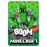 Minecraft dekica za djecu od flisa 100 x 140 cm | shoptok.hr
