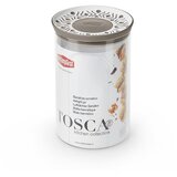 Tosca doza za shranjevanje 1,2l belo-siva 12xh18cm / pvc, (5000199119) Cene