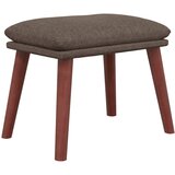  Tabure smeđi 45 x 29,5 x 35 cm od tkanine | shoptok.hr