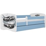 HAPPYKIDS Dječji krevet Dreamy trkaći auto 2 140x70 bez madraca bez ladice Plava | shoptok.hr