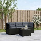 SOFA za vrt za 3 osobe s izgledom ratana PP | shoptok.hr