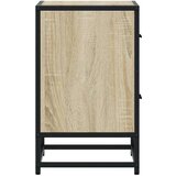 vidaXL Nočna omarica sonoma hrast 40x31x50 cm inženirski les | Shoptok.si
