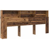  Glava kreveta s ormarićem Zidne Staro drvo 220 x 19 x 101,5 cm | shoptok.hr