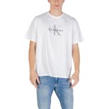 Calvin Klein Jeans Polo majice dolgi rokavi SS Hero Monologo Tee LV04RB862G Bela | Shoptok.si