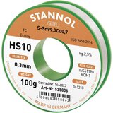 Stannol HS10 2\,5% 0\,3MM SN99\,3CU0\,7 CD 100G spajkalna žica\, neosvinčena neosvinčeni\, tuljava Sn99\,3Cu0\,7 ROM1 100 g 0.3 mm, (20395349) Cene