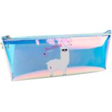  Dječja školska pernica holografska s plavom lamom 21x6 cm | shoptok.hr