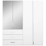 home24 Omara S Klasičnimi Vrati Montclar, Bela | Shoptok.si