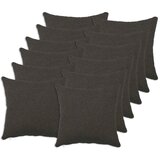  Presvlaka za jastuk 12 pcs HEERLEN Tamnosiva 45 x 45 cm Bouclé - Tamnosiva 45 x 45 cm 12 | shoptok.hr