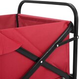  Sklopiva ručna kolica Crvena 89 x 63 x 96 cm | shoptok.hr