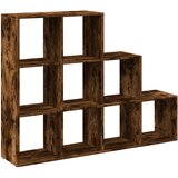  Pregrada/regal za knjige 3 razina hrast 137,5x29x103,5cm drveni | Eponuda.ba