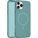 Apple velvet touch magsafe maska za iphone 11 pro max - tirkizna Cene