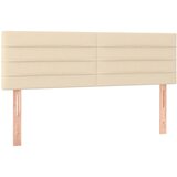  LED uzglavlje krem 144x5x78/88 cm od tkanine | shoptok.hr