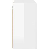 TV zidni ormar Zidne Visoki sjaj bijela 59,5 x 31 x 60 cm | shoptok.hr