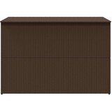  Vrtna kutija za pohranu smeđa 150 x 100 x 100 cm od poliratana | shoptok.hr