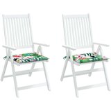  Jastuci za stolice 2 kom višebojni 50 x 50 x 3 cm od tkanine | shoptok.hr