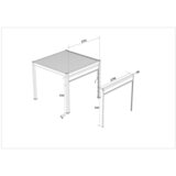Gardenson Rolo Za Pergolo Rollo, Bela, 279cm | Shoptok.si