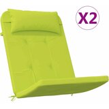  Jastučići za stolice 2 pcs Svijetlo zelena. 58 x 77 x 4,5 cm | shoptok.hr