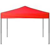  Sklopivi šator za zabave crveni 3 x 3 m | shoptok.hr