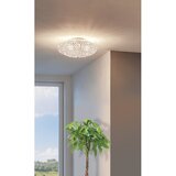 Eglo clemente plafonjera/1, e27, ø350 , hrom/kristal | Eponuda.com