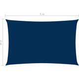 vidaXL Jedro protiv sunca od tkanine Oxford pravokutno 2 x 5 m plavo | shoptok.hr