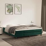  Krevet s oprugama i madracem tamnozeleni 180x200 cm baršunasti | shoptok.hr