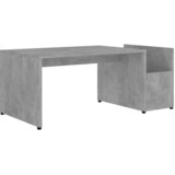  Stolić za kavu siva boja betona 90x45x35 cm konstruirano drvo | shoptok.hr