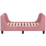  Okvir kreveta za malu djecu s naslonom Ružičasta 70 x 140 cm | shoptok.hr