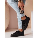 DStreet Sportowe sneakersy damskie SNEAKI czarne Cene