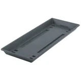 Podstavek za korito za rože 50 cm antracitna plastika, enostavna montaža, (5000248557)