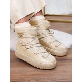 Resti Women's slip-on boots a'la snow boots in beige Vevnose | ePonuda.com