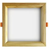  APLED-LED Ugradna SQUARE WOODLINE LED/12W/230V 4000K 17x17 cm masivna borovina | Eponuda.com
