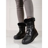 SHELOVET Women's snow boots on the platform silver | shoptok.hr