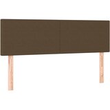Maison Chic Posteljno vzglavje - Vzglavna omarica 2 kosa temno rjavo 72x5x78/88 cm blago, (22077853) | Shoptok.si