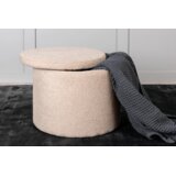 Venture Home puf s prostorom za pohranu Dunken (art. 15563-403) ⌀51 × 43 cm, bež Cijene