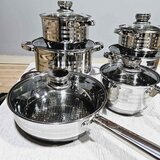 König Dizajnerski set Excellent Line 18/10 INOX poliranog posuđa | Eponuda.com