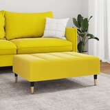 vidaXL Tabure žuti 77x55x31 cm baršunasti | shoptok.hr