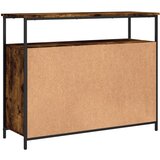  Komoda boja dimljenog hrasta 100x35x80 cm konstruirano drvo | shoptok.hr