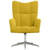  Stolica za opuštanje boja senfa baršunasta | shoptok.hr