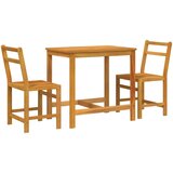  3-dijelni balkonski set od masivnog bagremovog drva | shoptok.hr