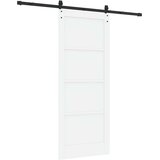  Klizna vrata ORKDAL Bijela i crna 83 x 202 cm Masivna borovina | Eponuda.ba